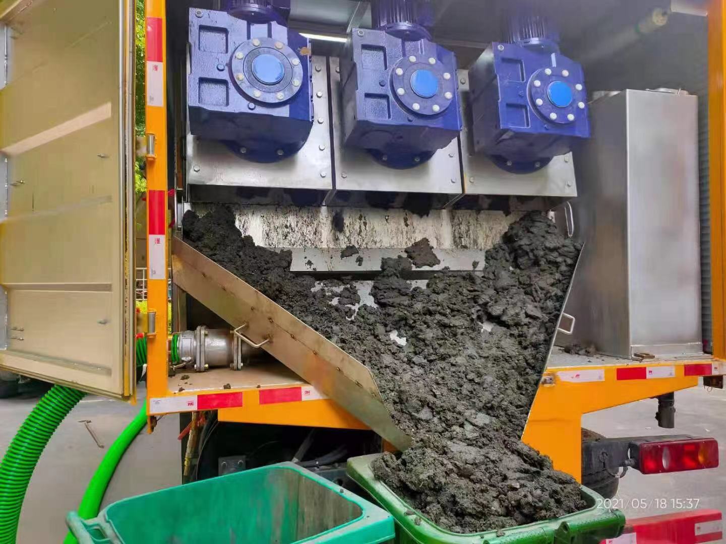 霍邱化粪池清掏城市维护站-泥浆净化干湿分离处理